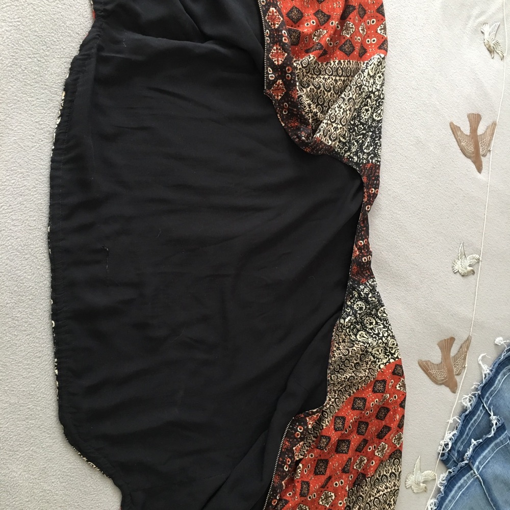 Kimono Dolman Sleeve Zip Front Jacket - Picture 5 of 8